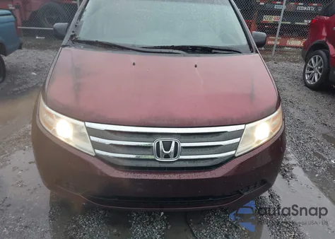 2011 Honda Odyssey Ex-L из США, поврежденный, VIN 5FNRL5H63BB074652